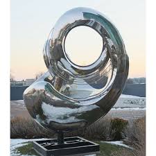 Stainless Steel City Sculpture