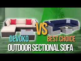 Devoko Outdoor Sectional Sofa