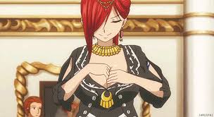 Fairy Tail :: anime gif :: erza scarlet :: boobs (tits, boobies, breasts)  :: nsfw (sex related or lewd, adult content, dirty and nasty jokes) ::  anime :: gif (gif animation, animated