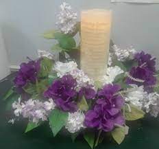 sympathy candle arrangement in mobile