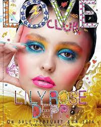 lily rose depp love magazine spring