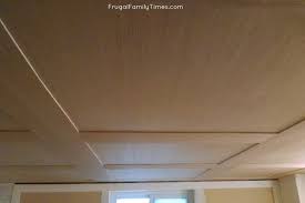 How To Make A Basement Plywood Ceiling