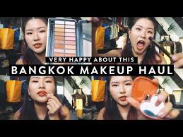 bangkok makeup haul what to get