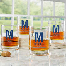 Luxury Last Name Personalized Whiskey Glass