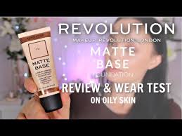revolution matte base foundation review