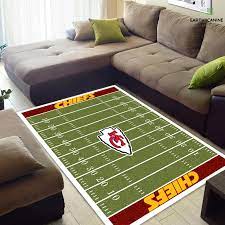 kansas city chiefs rugs football field