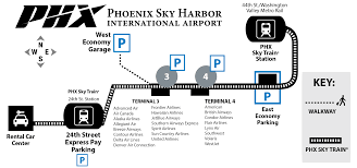 the phx sky train phoenix sky harbor