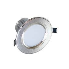 wide beam angle silver 7w led
