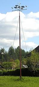 A lightning rod (us, aus) or lightning conductor (uk) is a metal rod mounted on a structure. Lightning Rod Wikipedia