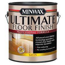 minwax clear matte water based