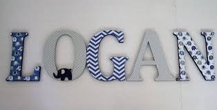 Wood Letters Nursery Decor Any Name