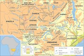 The fourth longest river system in africa, the zambezi arises from its source near a marshy bog on the central african plateau of zambia at an altitude of 4,800 feet above sea level. Zambezi River River Africa Britannica