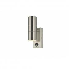 Leto Up Down Wall Light With Pir