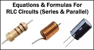 Equations Formulas For Rlc Circuits
