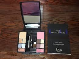 christian dior travel makeup palette on