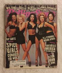 Sporty spice was best known for her track suits, back flips and tattoos. Scary Spice Baby Spice Posh Spice Ginger Spice Sporty Spice The Spice Girls Rolling Stone Magazine 764 765 July 10 24 1997 At Amazon S Entertainment Collectibles Store