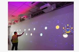 interactive wall projection
