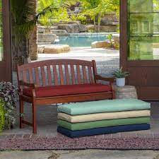 Ruby Red Leala Outdoor Bench Cushion
