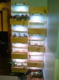 living wall vertical herb garden