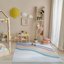 indoor kids machine washable area rug