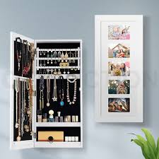 Wall Hanging Jewellery Cabinet Makeup