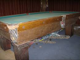 Brunswick Victor Pool Table Restoration