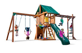 Circus Outdoor Play Set With Monkey