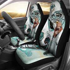 Miami Dolphins Football Car Seat Covers