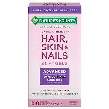 hair skin nails softgels walgreens