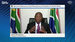72 ramaphosa's speech was met with mostly positive reviews from opposition parties saying that his speech was positive and that it would bring about change, but that they would hold him accountable. World Economic Forum Special Address By Cyril Ramaphosa President Of South Africa Facebook