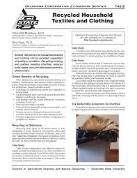 pdf t 4318 recycled household textiles