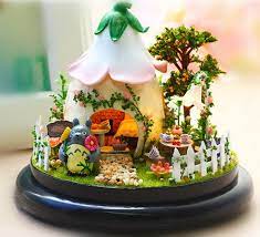 Miniature Dollhouse Diy Kit Fairy