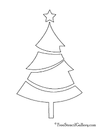 20 disegni di natale da colorare per passare i pomeriggi di inverno. Christmas Tree Stencil 01 Christmas Tree Stencil Christmas Tree Template Tree Stencil