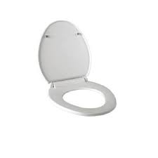 White Abs Plastic Toilet Seat Cover