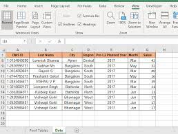 how to dynamically update pivot table