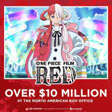 One Piece Film Red Passes 10 Million in North America!!! : r/Crunchyroll