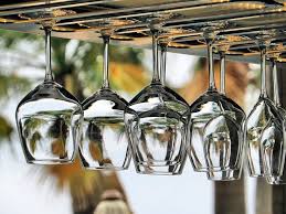 20 unique wine glass rack ideas for