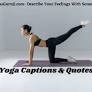 yoga quotes for instagram from captionsguruji.com