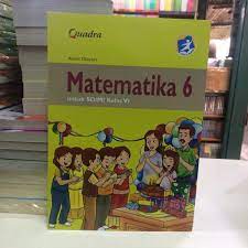 Jual Buku matematika SD kelas 6 kurtilas penerbit QUADRA di Lapak Dens  Books Center | Bukalapak gambar png