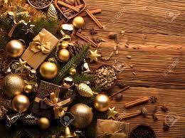 Golden Baubles, Christmas Spices ...