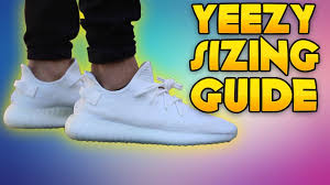 Yeezy Boost 350 V2 Sizing Guide Youtube