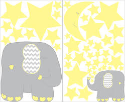 elephants nursery decor wall stickers