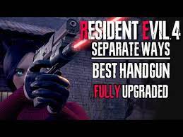 the best handgun in resident evil 4