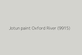 Jotun Paint Oxford River 9915 Color