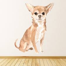 Chihuahua Dog Kennels Grooming Wall Sticker