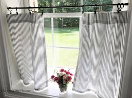 the beauty and versatility of cafe curtains