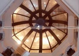 Octagon Stained Glass Ceiling Dome At