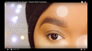 how to natural bushy brow tutorial
