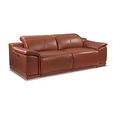 genuine italian leather power reclining