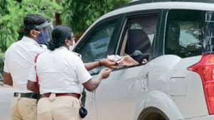 karnataka traffic notices will not